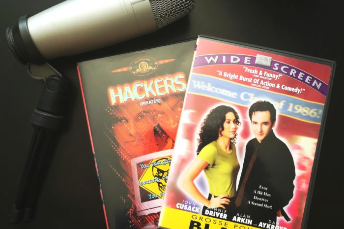 Hackers and Grosse Point Blank DVDs