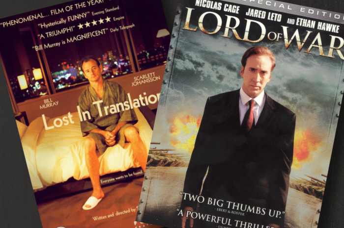 Lord of War and Lost in Translation DVD covers