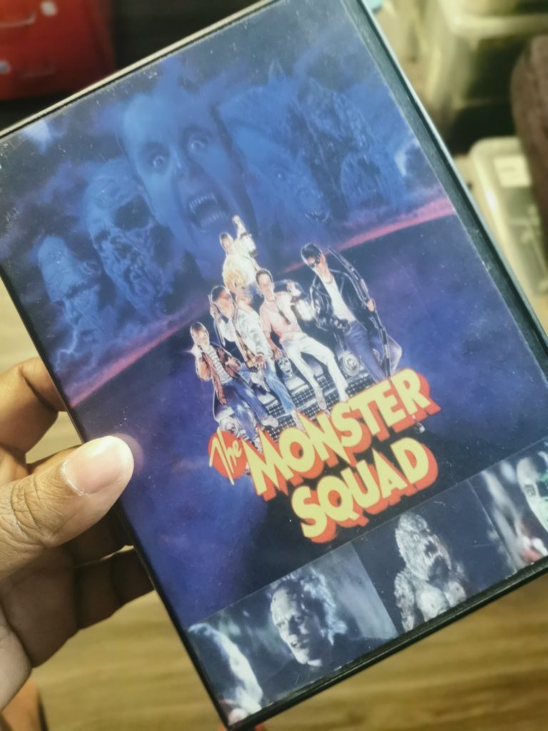 The front of my copy of The Monster Squad