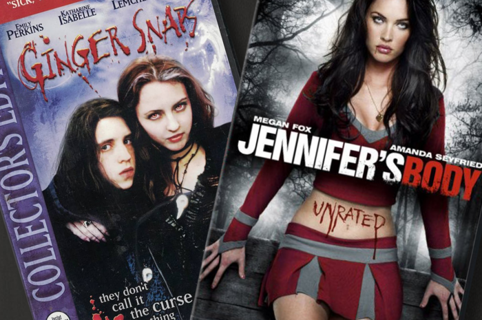 DVD covers of Ginger Snaps and Jennifer's Body