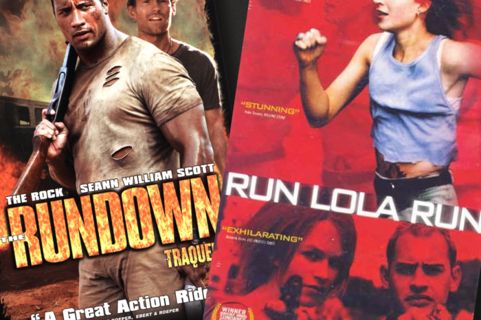 DVD covers of the movies Run Lola Run and The Rundown